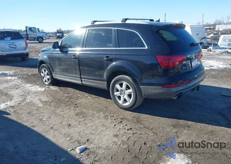 2014 Audi Q7 3.0T Premium from USA, damaged, VIN WA1LGAFE8ED003854